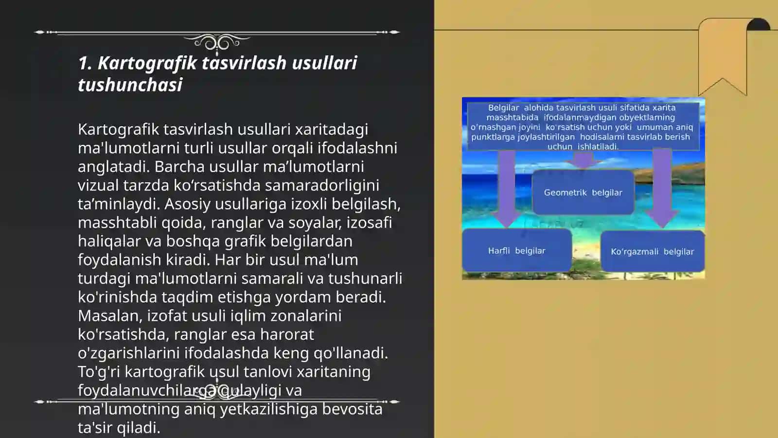 Kartografik tasvirlash usullari 3