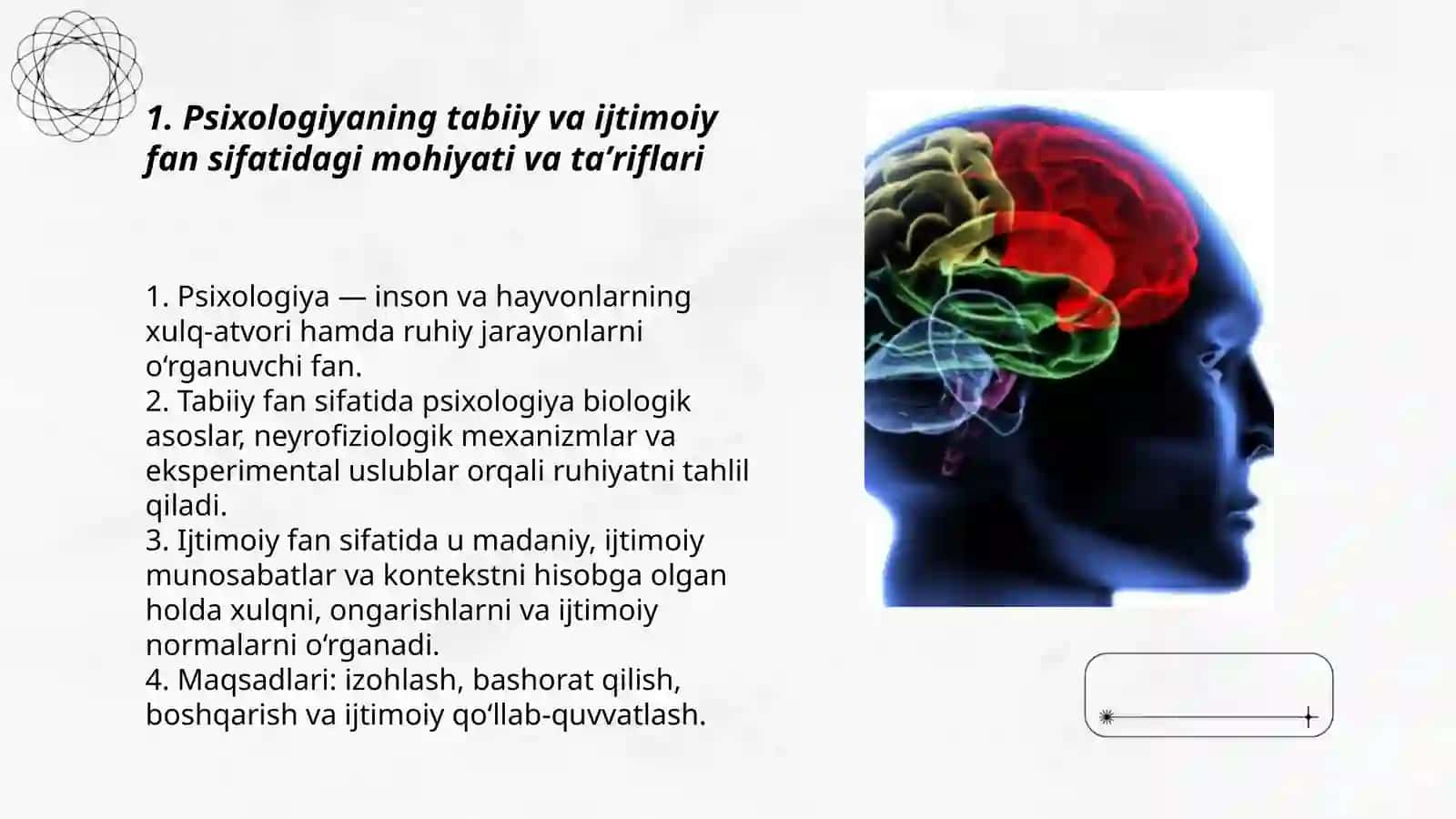 Psixologiya tabiiy va ijtimoiy ilmiy fan sifatida 3