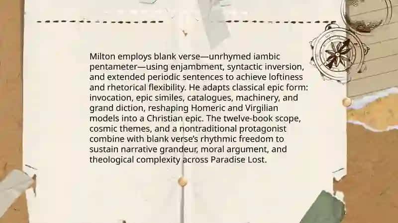 John Milton's literary creativity 3