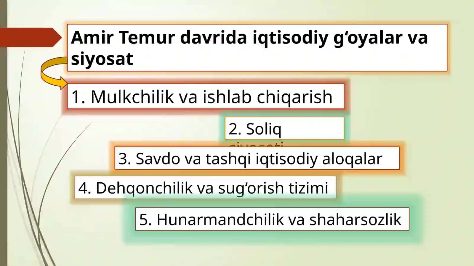 Mulkchilik va ishlab chiqarish 3