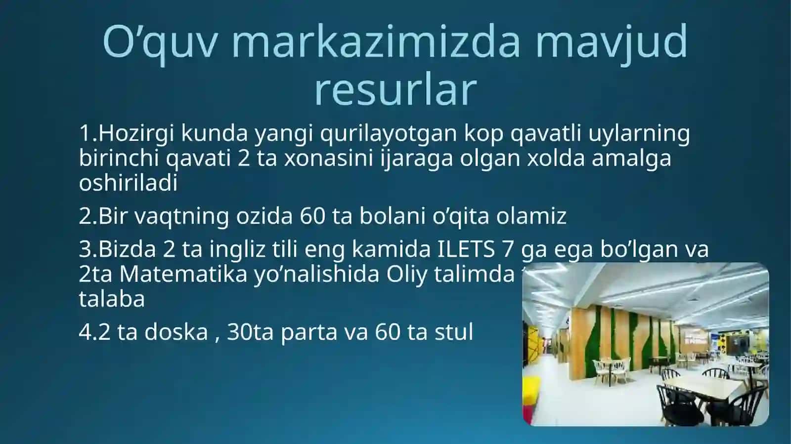 Matemetika,ingliz tili fanlaridan o’quv markazi 3
