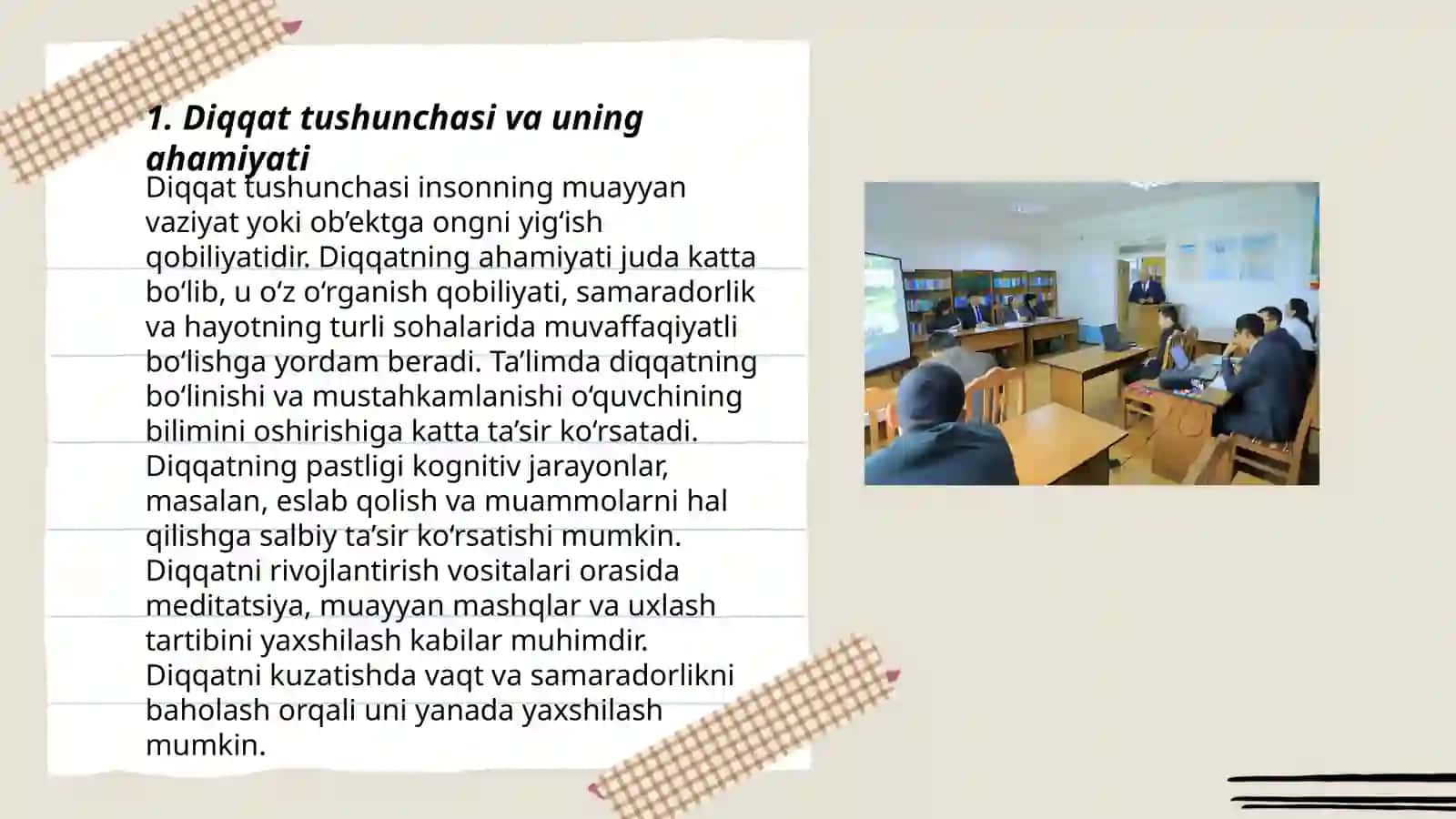 Diqqat tadqiqotlari 3
