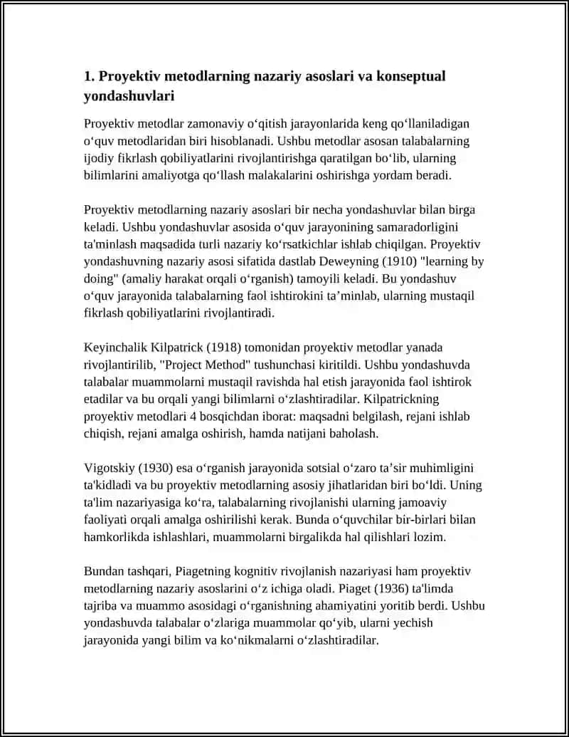 INSON RUHIY HOLATINI O‘RGANISHDA PROYEKTIV METODLARNING O‘RNI 3