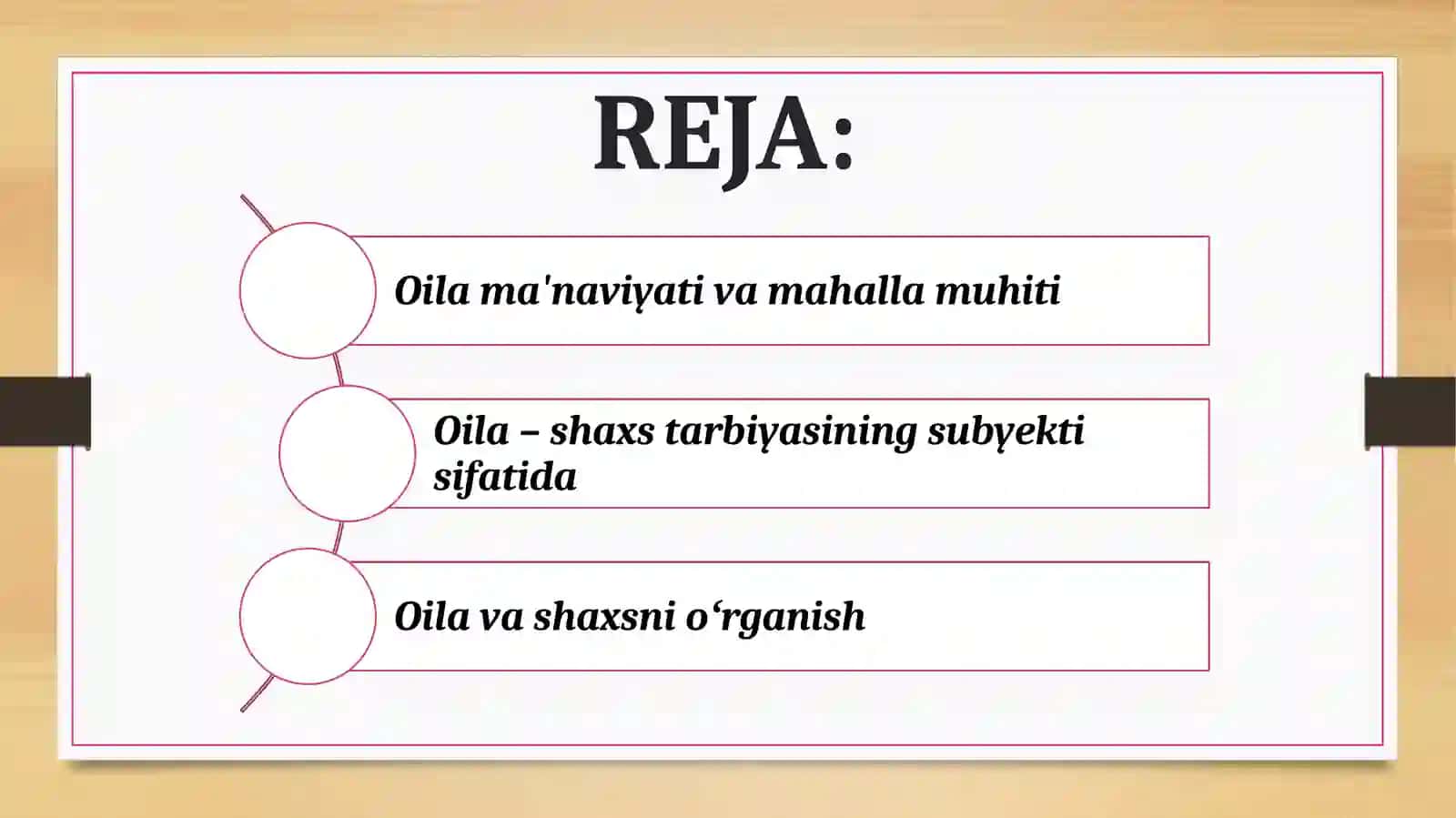 OILA VA SHAXSNI OʻRGANISHDA MAXSUS KUZATISHNI OʻTKAZISH 3