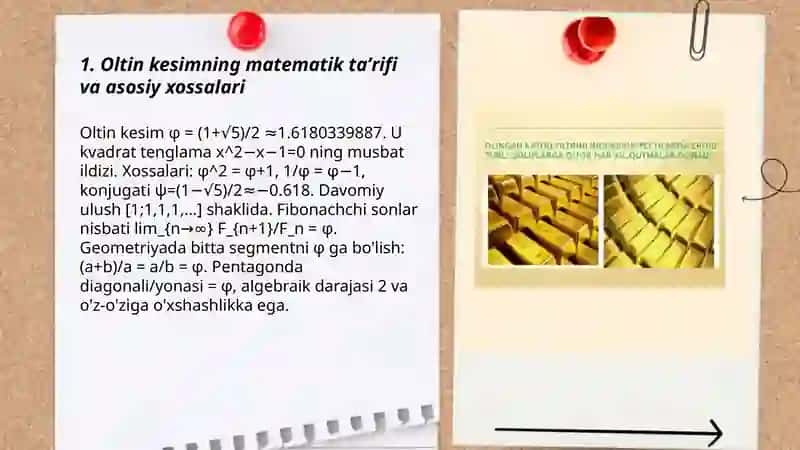 Oltin kesim va uning hayotda qoʻllanilishi 3