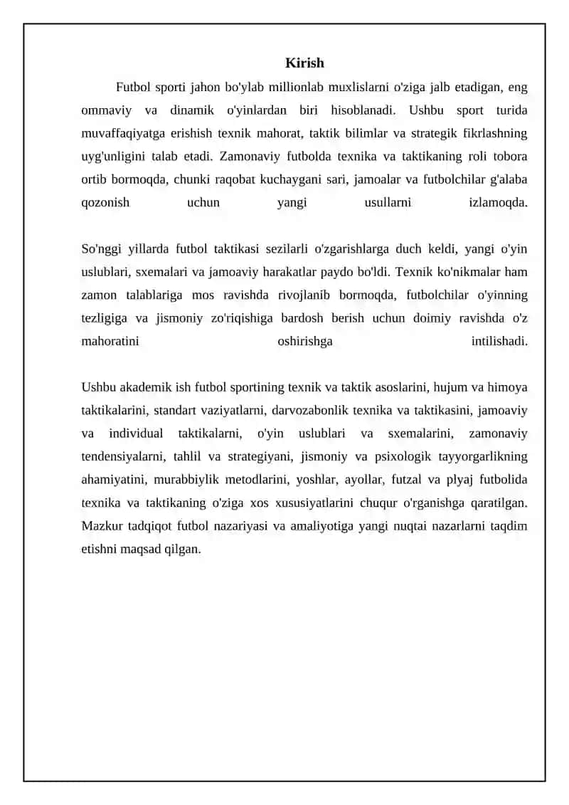 Futbol texnikasi va taktikasining asosiy tamoyillari 3