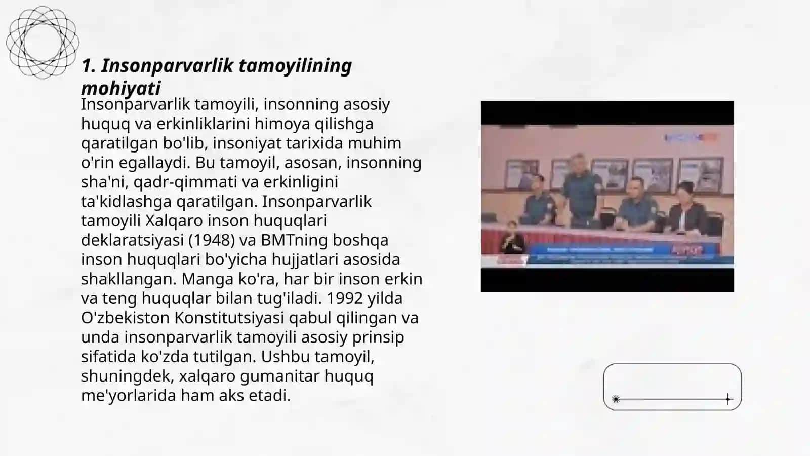 Insonparvarlik Tamoyili 3