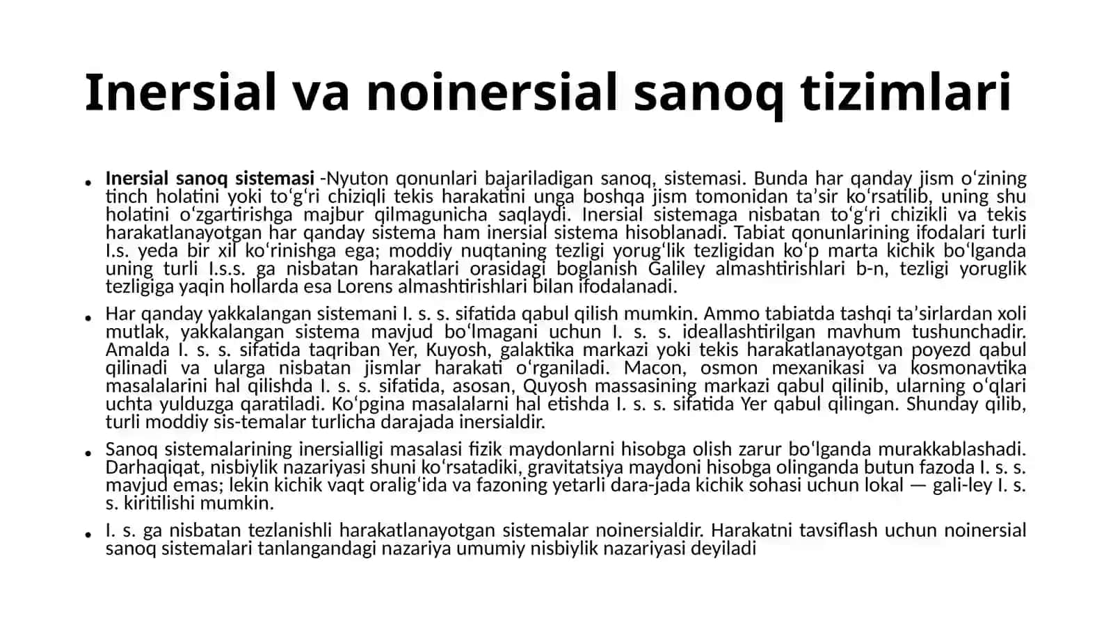 Fizikada saqlanish qonunlarining fazo va vaqt simmetriyasi bilan bog`lanishi 3