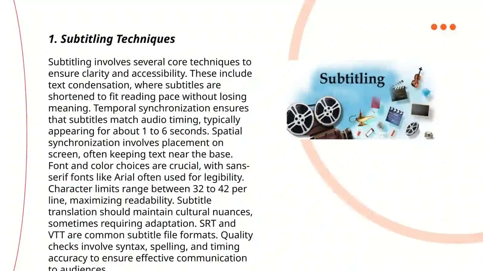 Types of film translation 3