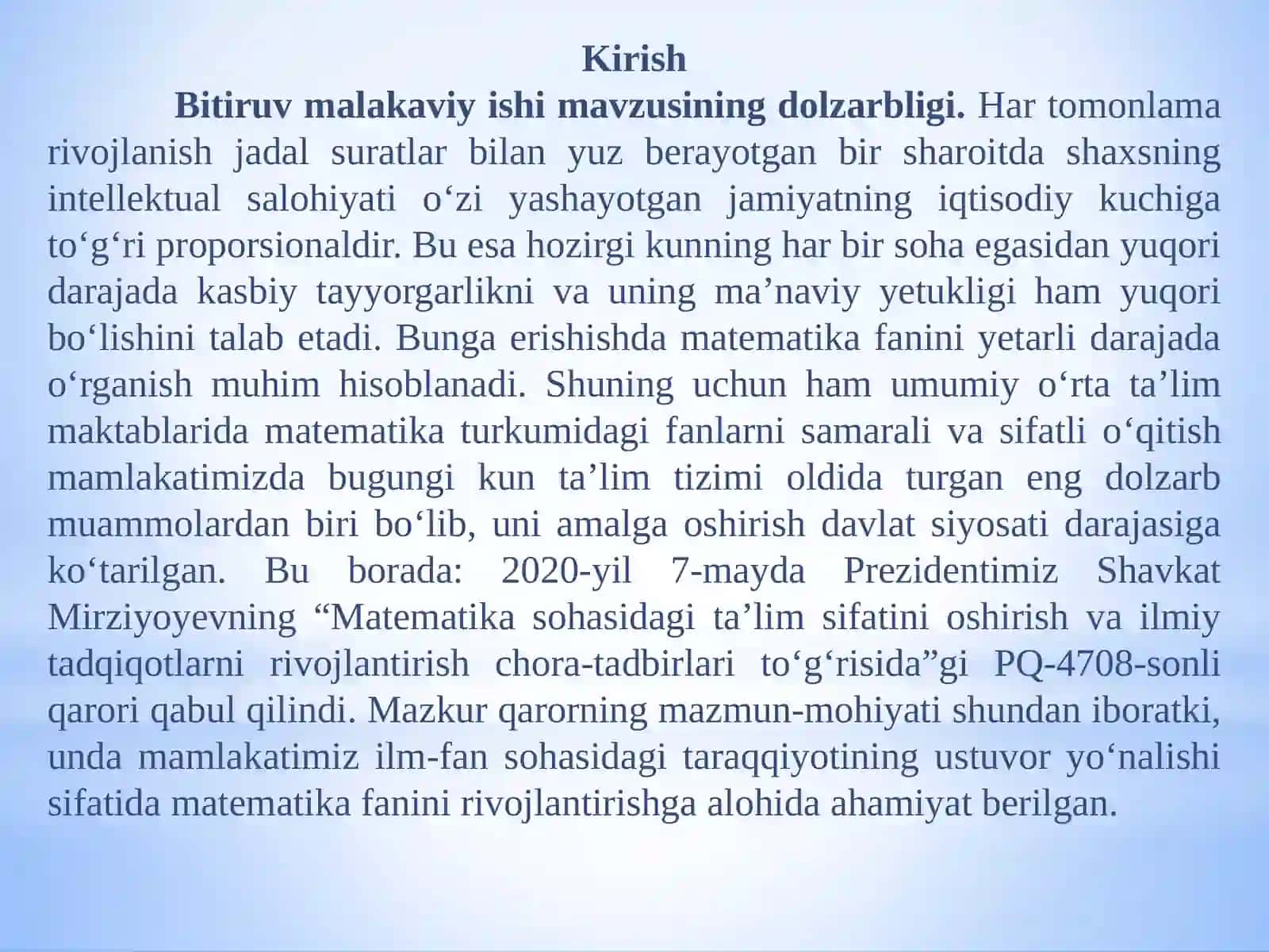 Umumiy oʻrta taʼlim maktab matematikasida funksiya tushunchasini koʻrsatmali kiritish va oʻqitish metodikasi 3