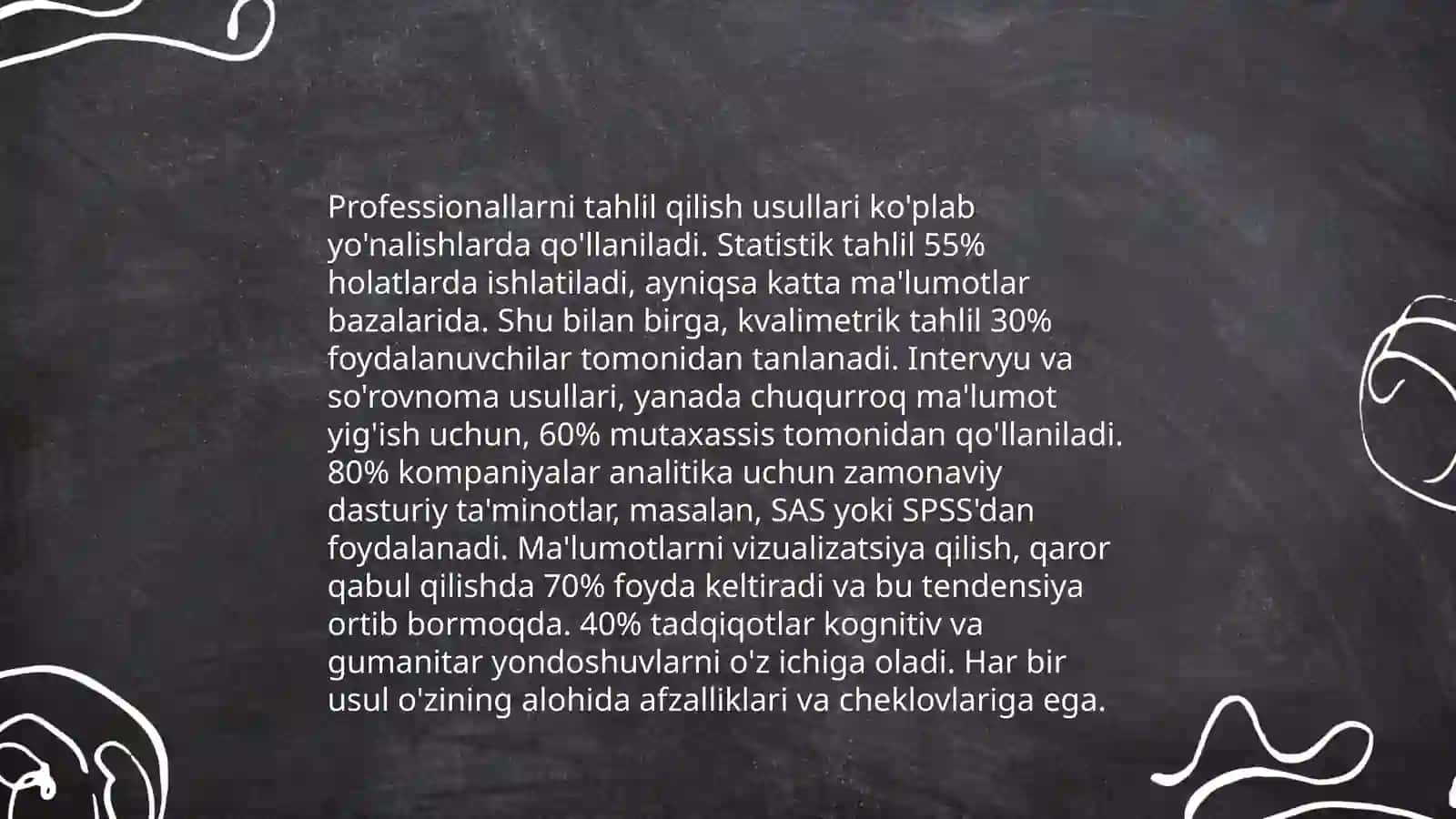 Professionallarni tahlil qilish usullari 3