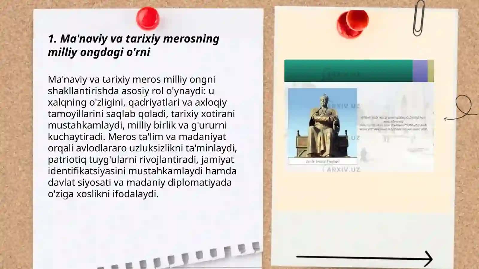 Ma'naviy va tarixiy merosga munosabat 3