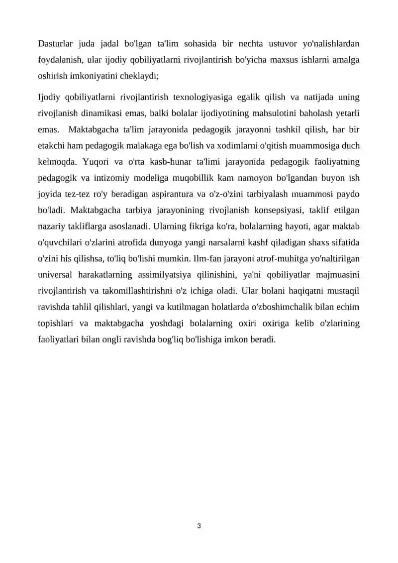 Maktabgacha yoshdagi bolalar ijodkorligini shakllantirishda mehnat faoliyatidan foydalanish metodikasi 3