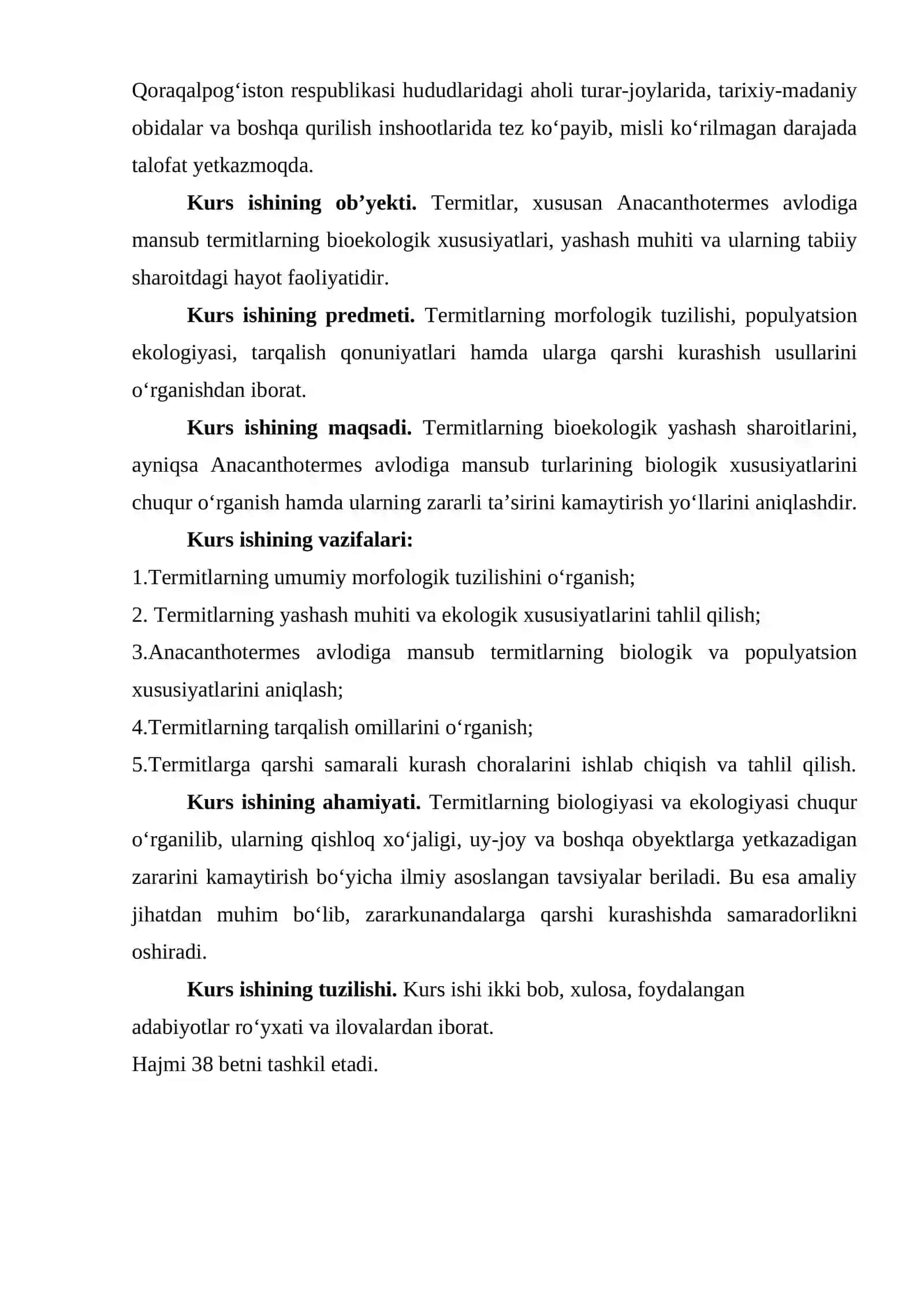 ANACATHOTERMES AVLODIGA MANSUB TERMITLARNING BIOLOGIK XUSUSUYATLARI 3