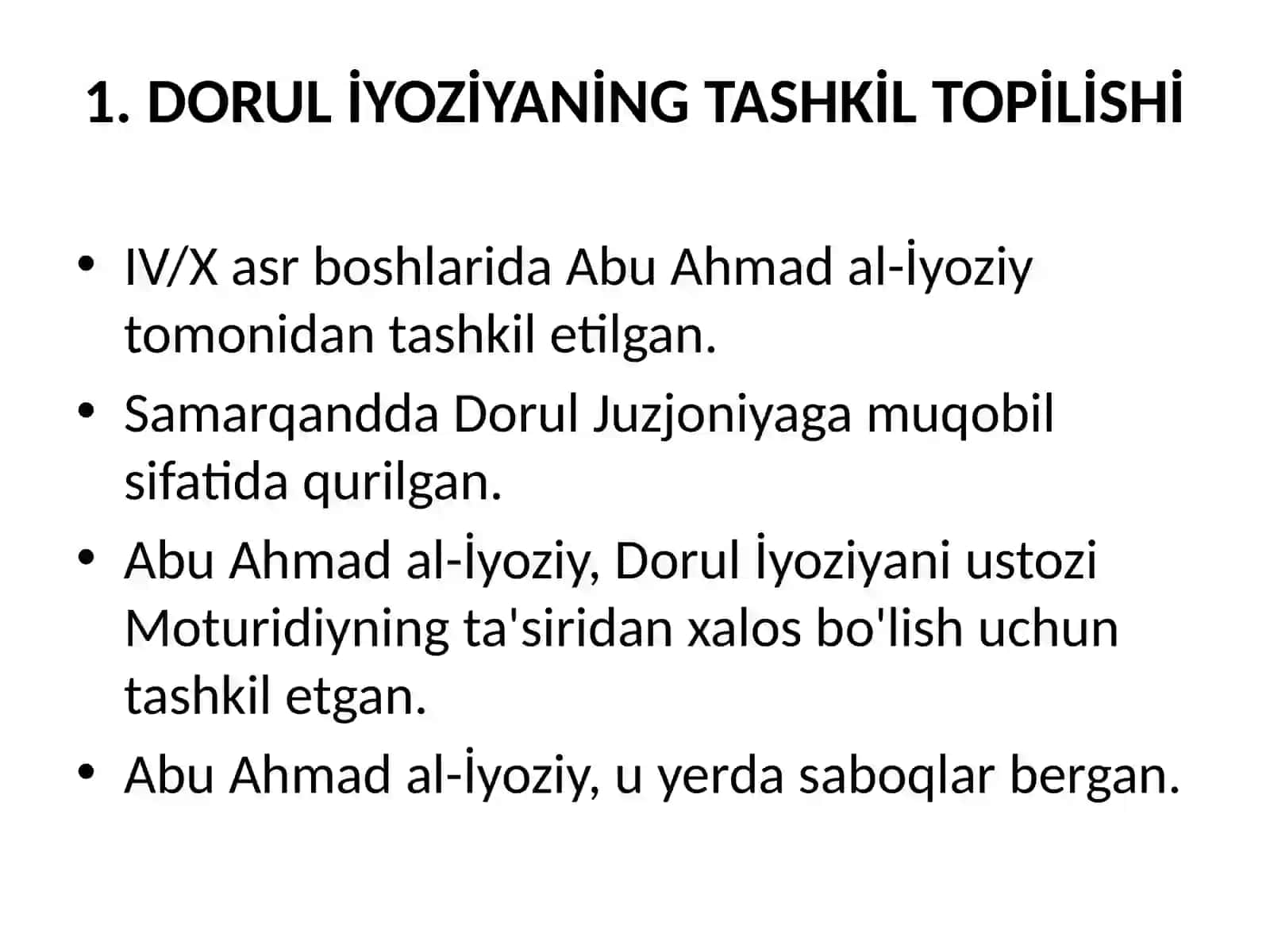Kalom ilmi va aqida maktablari tarixi 3