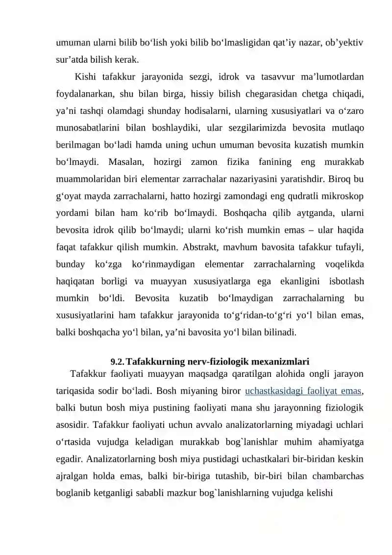 Tafakkur haqida tushuncha 3