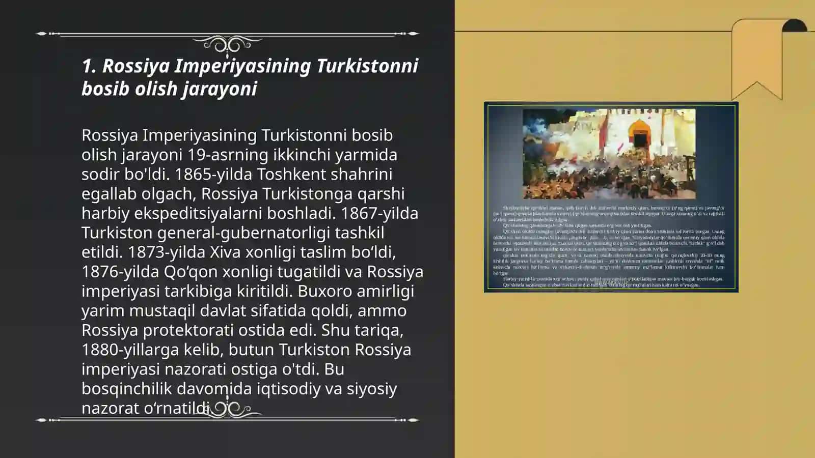 Rossiyasi imperiyasi boshqaruvi davrida Turkistonda arxiv ishi 3
