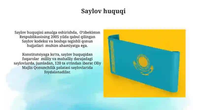 O'zbekiston Respublikasi Konistitutsiyasi 3