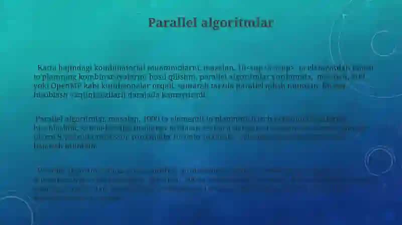 Kombinatorial Ob'ektlarni Hosil Qilish Algoritmlari 3