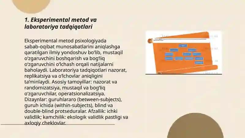 Psixologiyaning tadqiqot metodlari va tarmoqlari 3