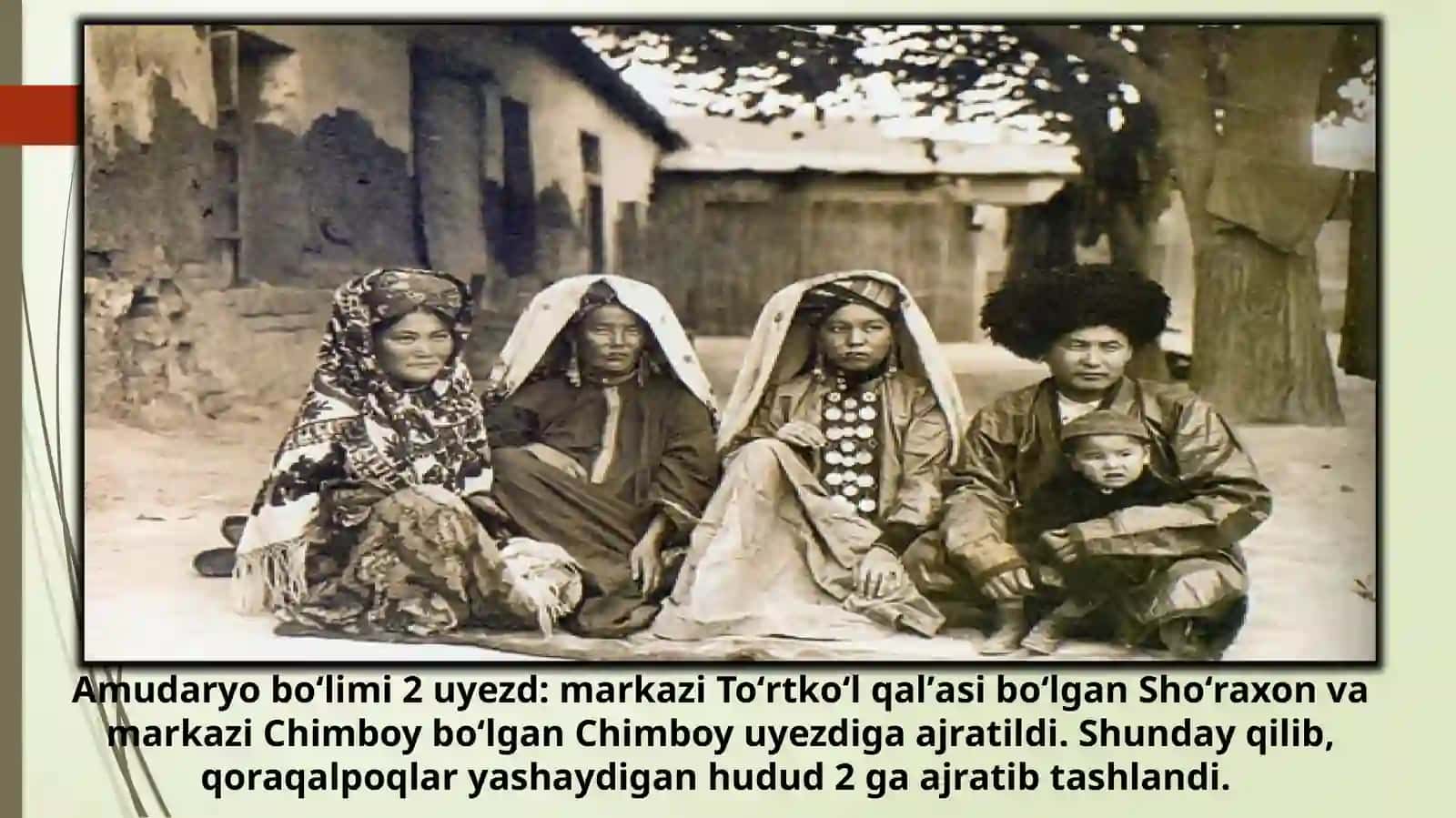 Xiva xonligi va Qoraqalpog‘iston tarixi 3