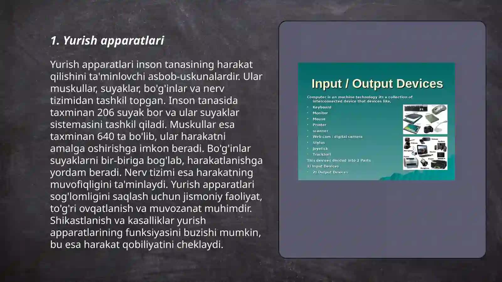 Yurish apparatlari 3