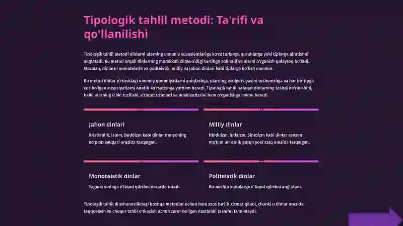 Dinlarni tadqiq etish metodologiyasi: Kirish va asosiy tamoyillar 3