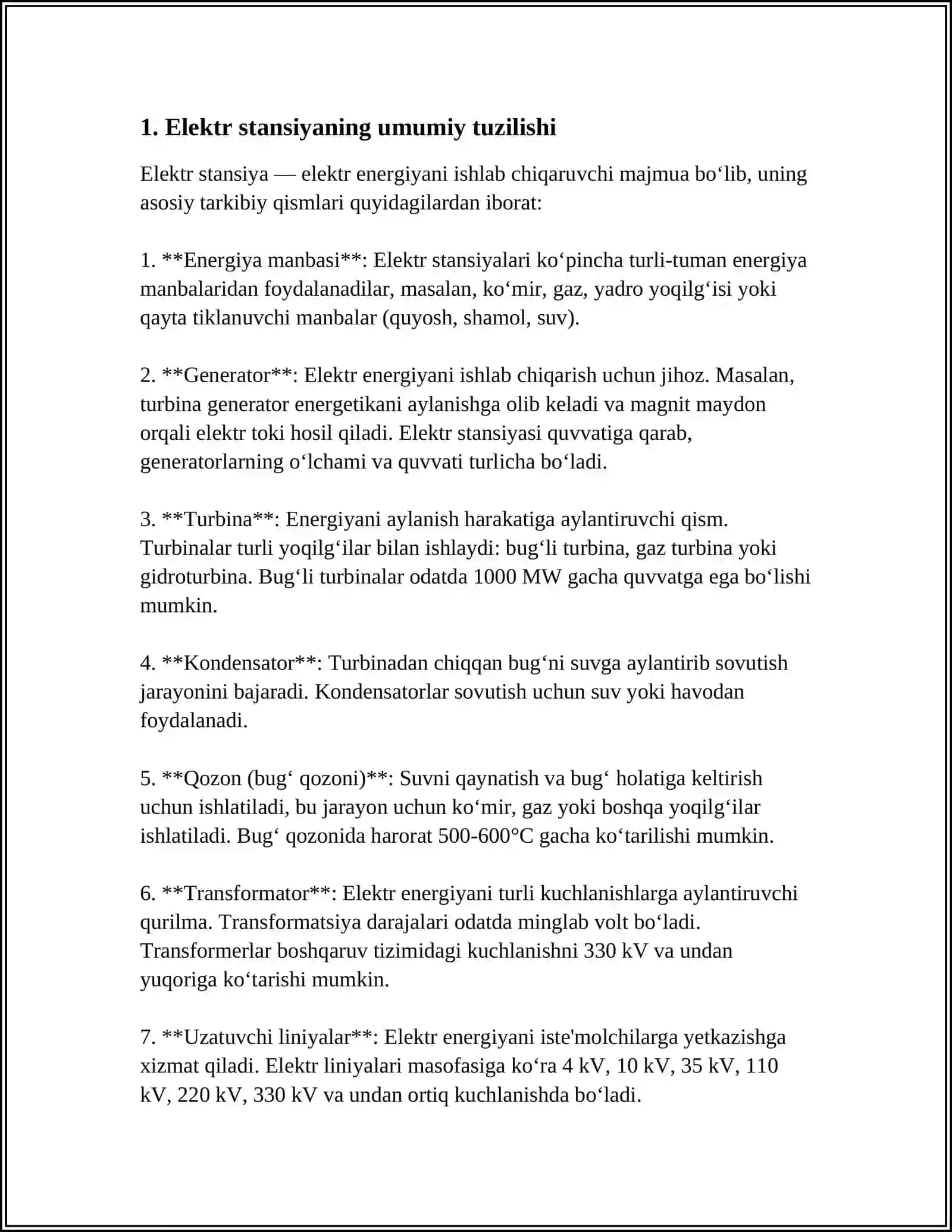 SHAMOL ELEKTR STANSIYASINING ISHLASH PRINSIPI 3