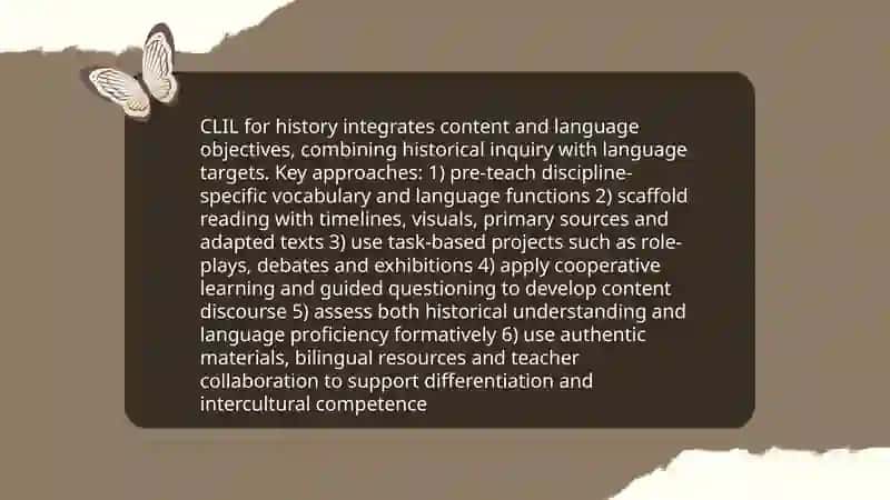 Methody of Integrating Language and History Lessons 3