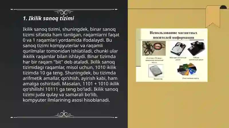 Ikilik sanoq tizimi 3