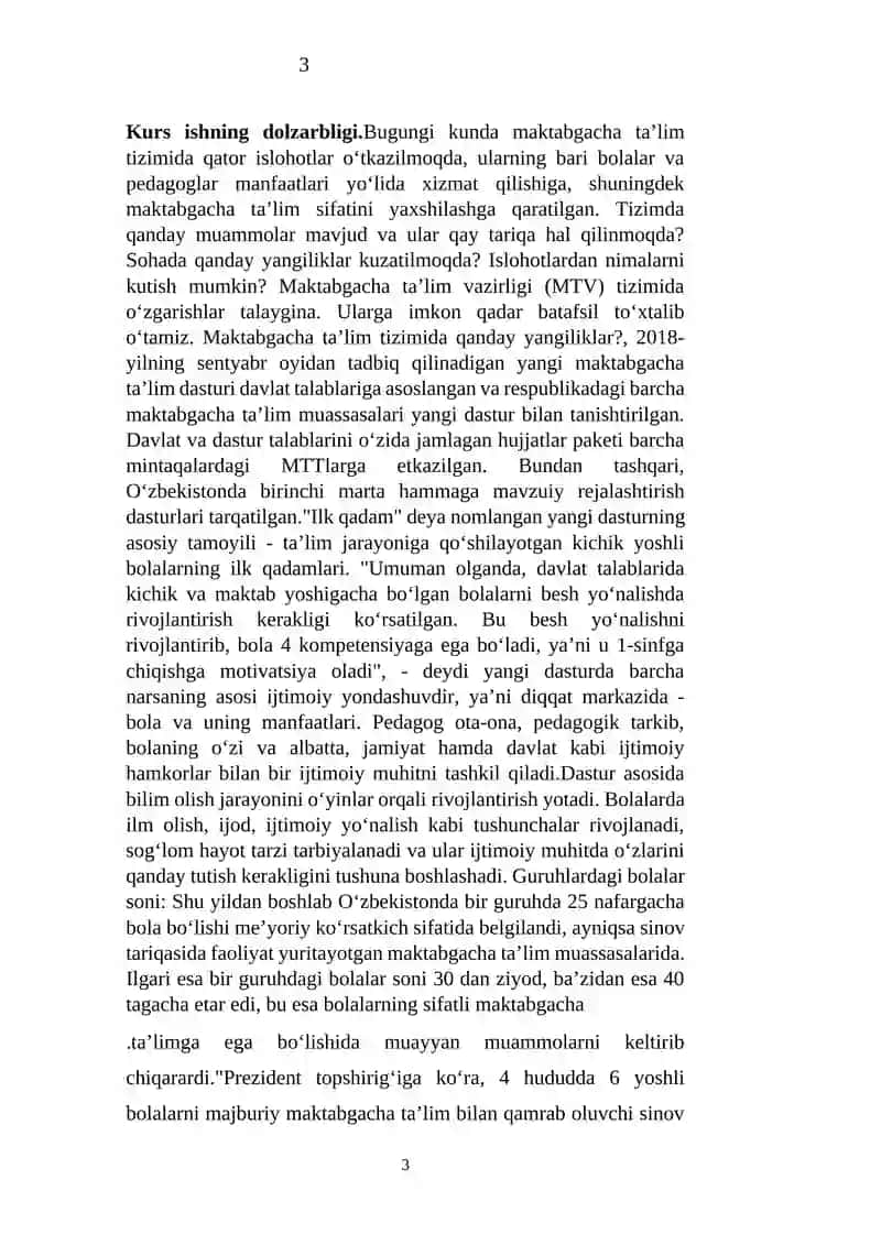 "Bolalar psixologiyasi va pedagogikasi" 3
