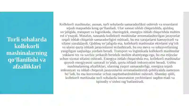 Kollekorli mashinalarning turlari va qoʻllanilish sohasi 3
