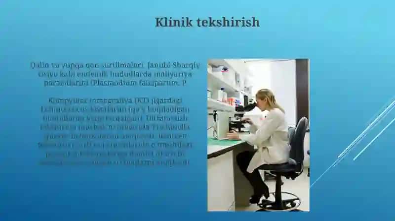 Parazitar kasalliklarning diagnostika usullari 3