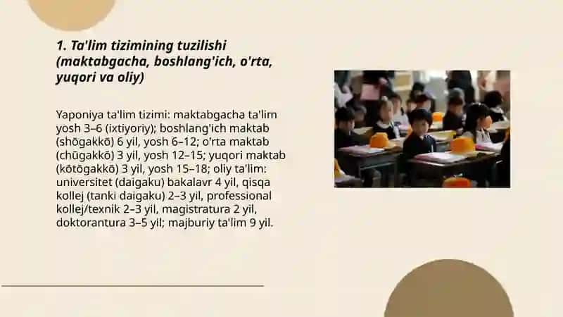 Yaponiya ta'lim tizimi 3
