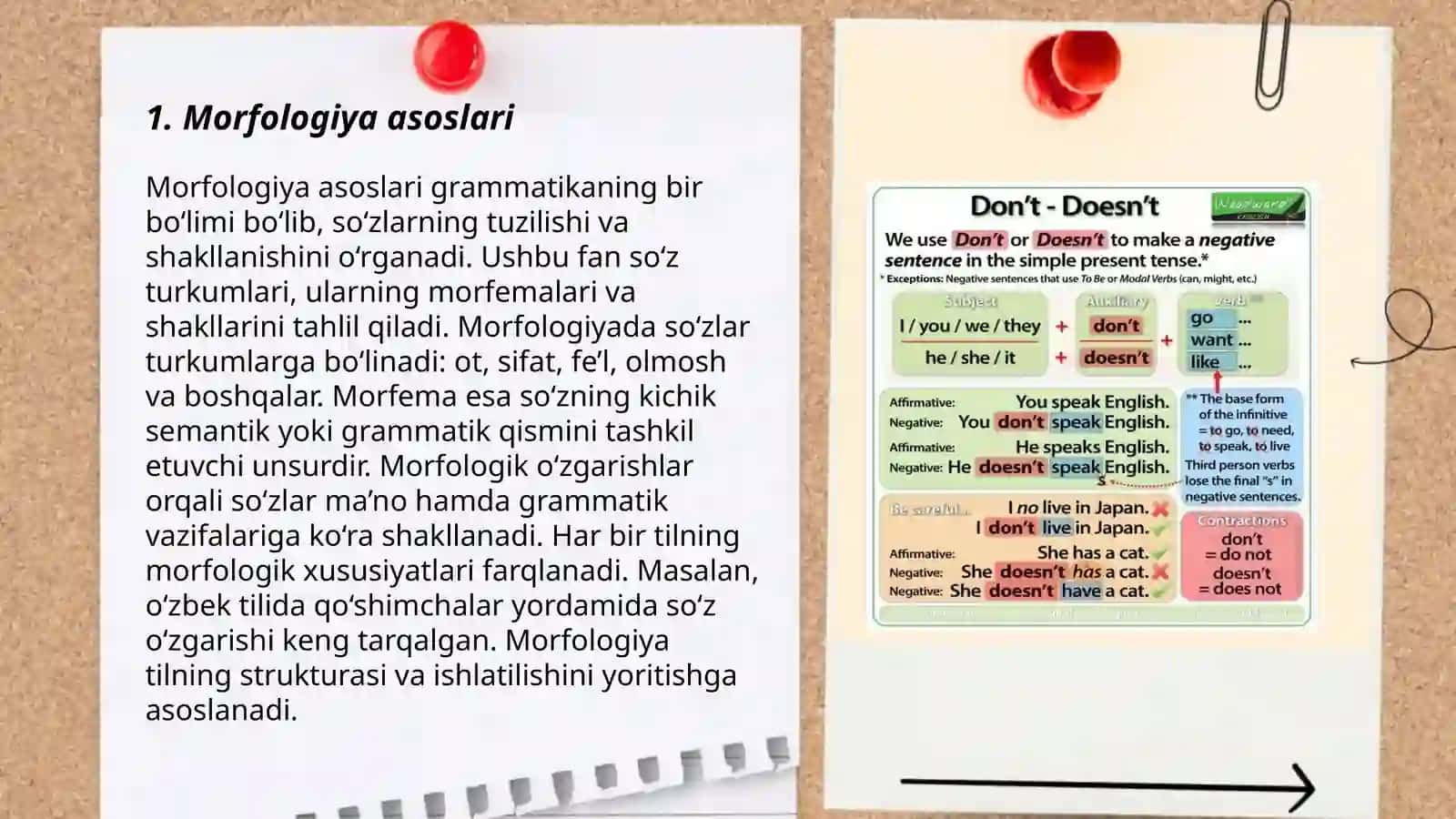Grammatika va grammatik taʼlimotlar 3