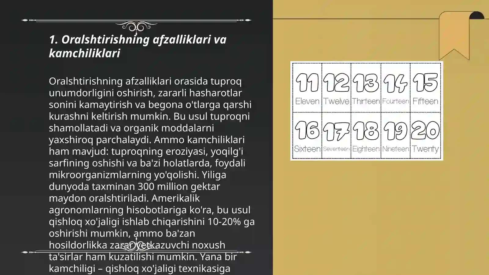 Oralshtirishning afzalliklari va kamchiliklari 3