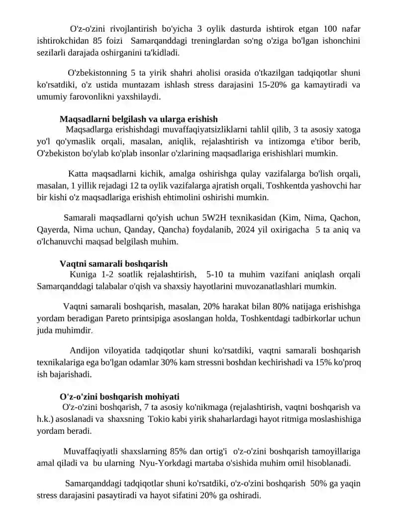 Sog'lom turmush tarzini shakllantirish 3
