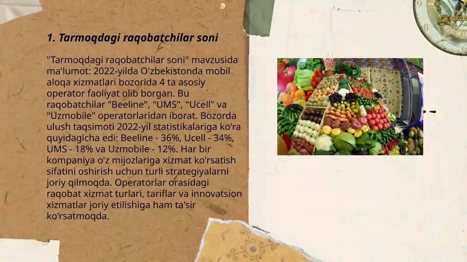 Tarmoqda raqobatchilik kuchlari va ularning tasiri 3