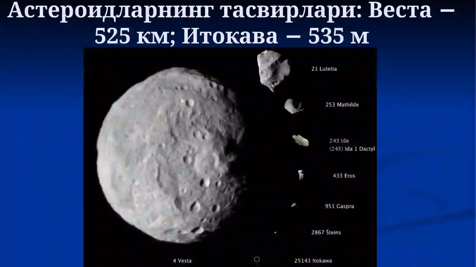 АСТЕРОИДЛАР 3