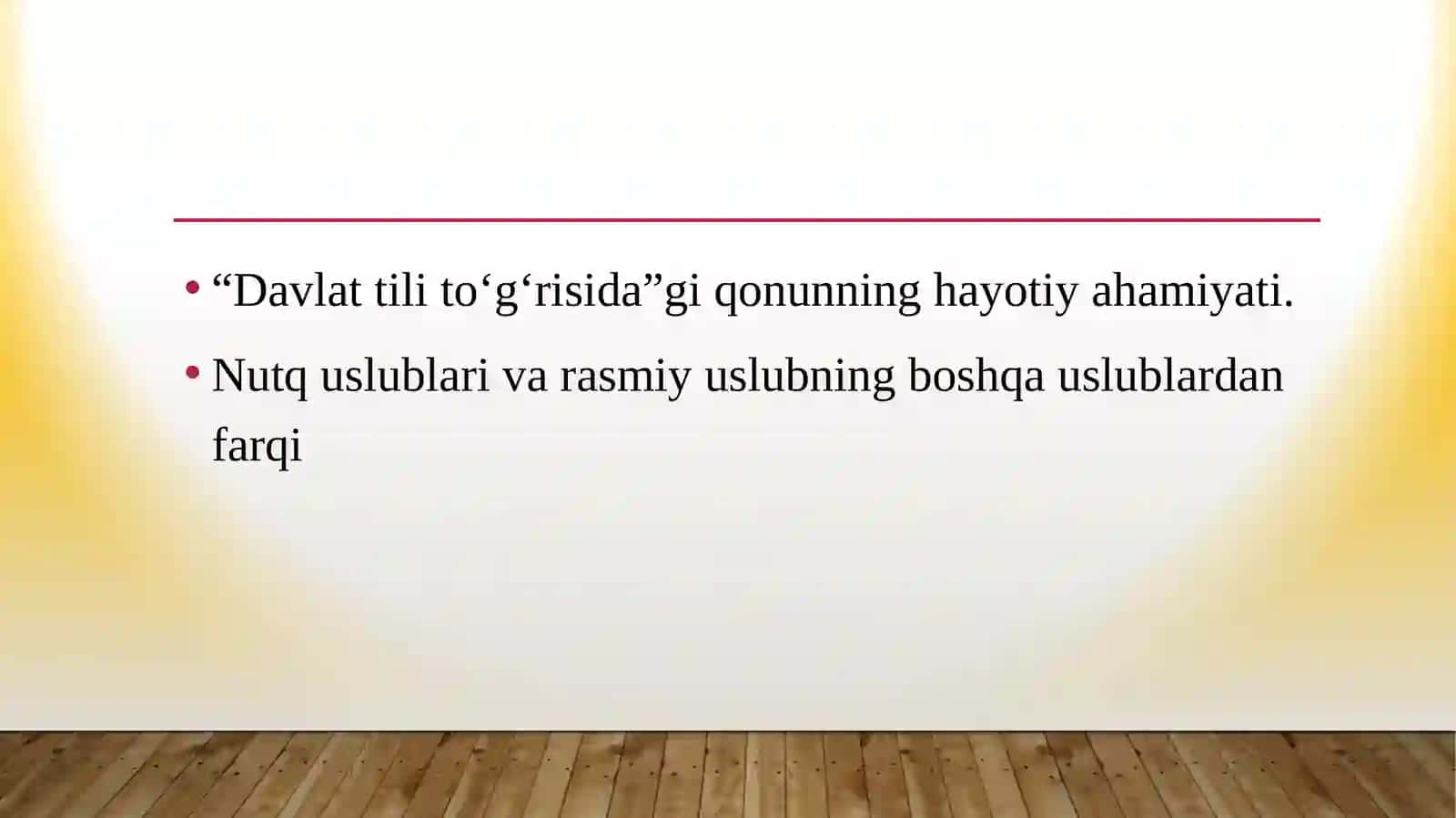 DAVLATTILIDAISH YURITISH FANININGNAZARIY ASOSLARI. ISH HUJJATLARI VA ULARNING TURLARI 3