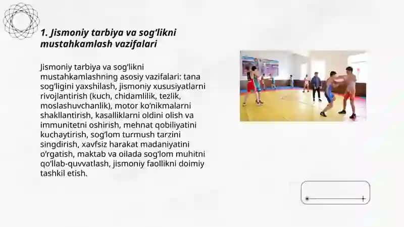 Jismoniy tarbiya vazifalari 3