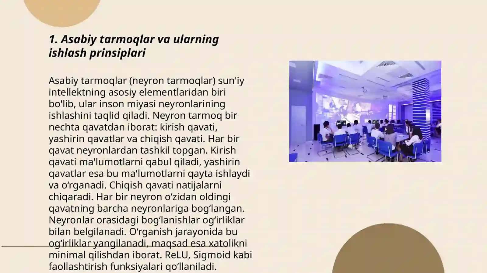 Asabiy tarmoqlar va ularning ishlash prinsiplari 3