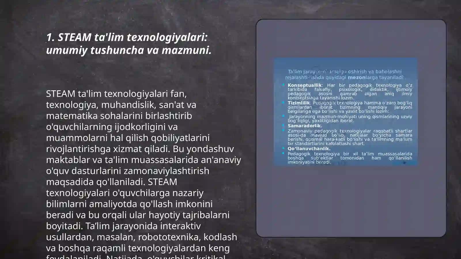 STEAM ta'lim texnologiyasi 3