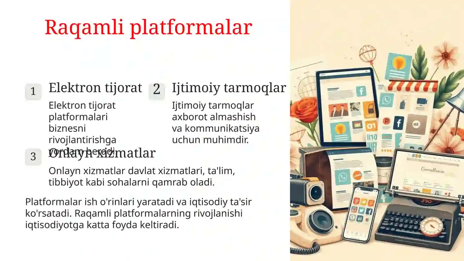 Raqamli iqtisodiyotning asosiy tarkibiy elementlari 3