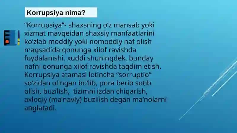 Korrupsiyaga qarshi kurashishning huquqiy strategiyasi 3