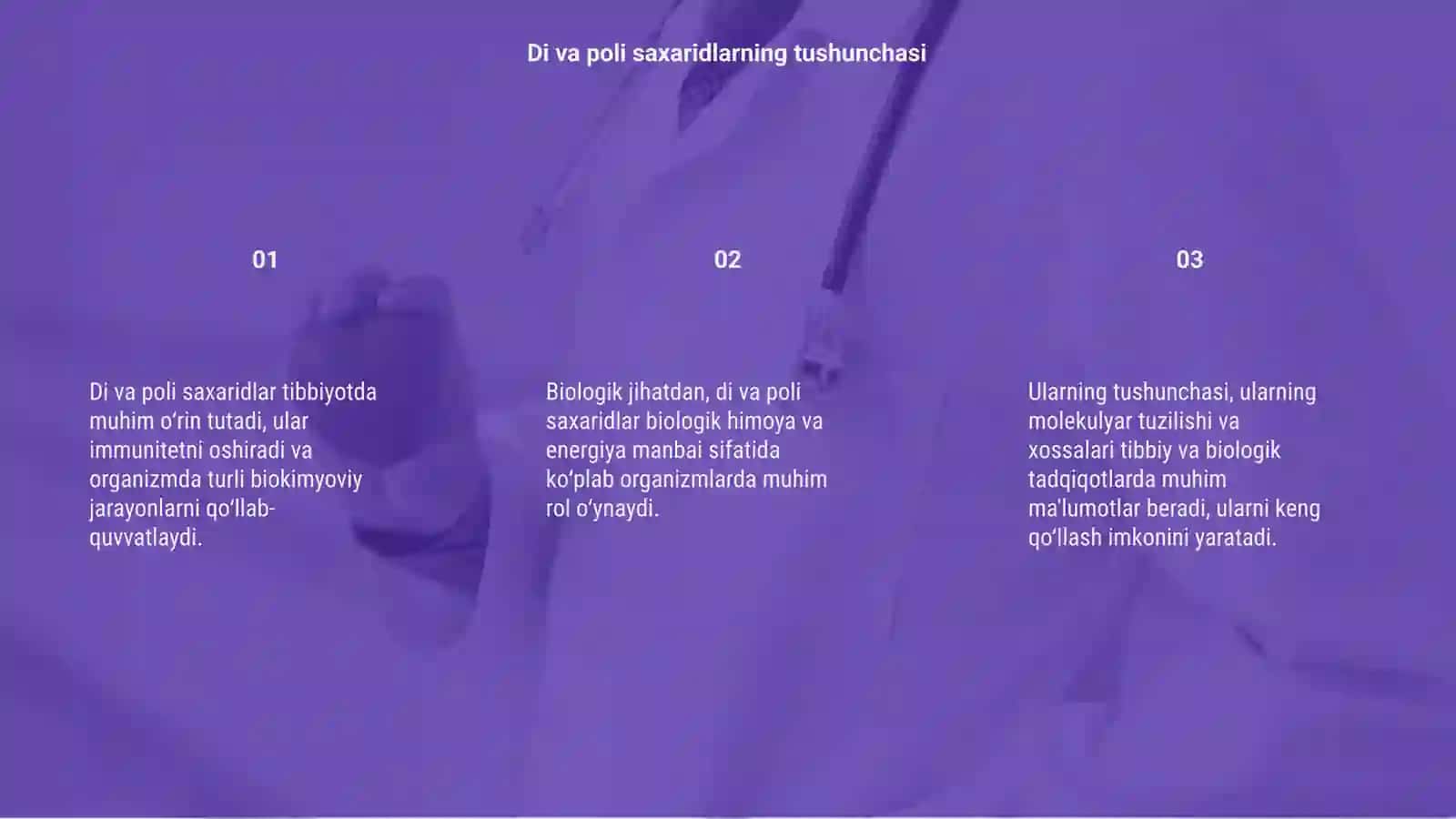Di va poli saxaridlarning tibbiy va biologik xossalari 3
