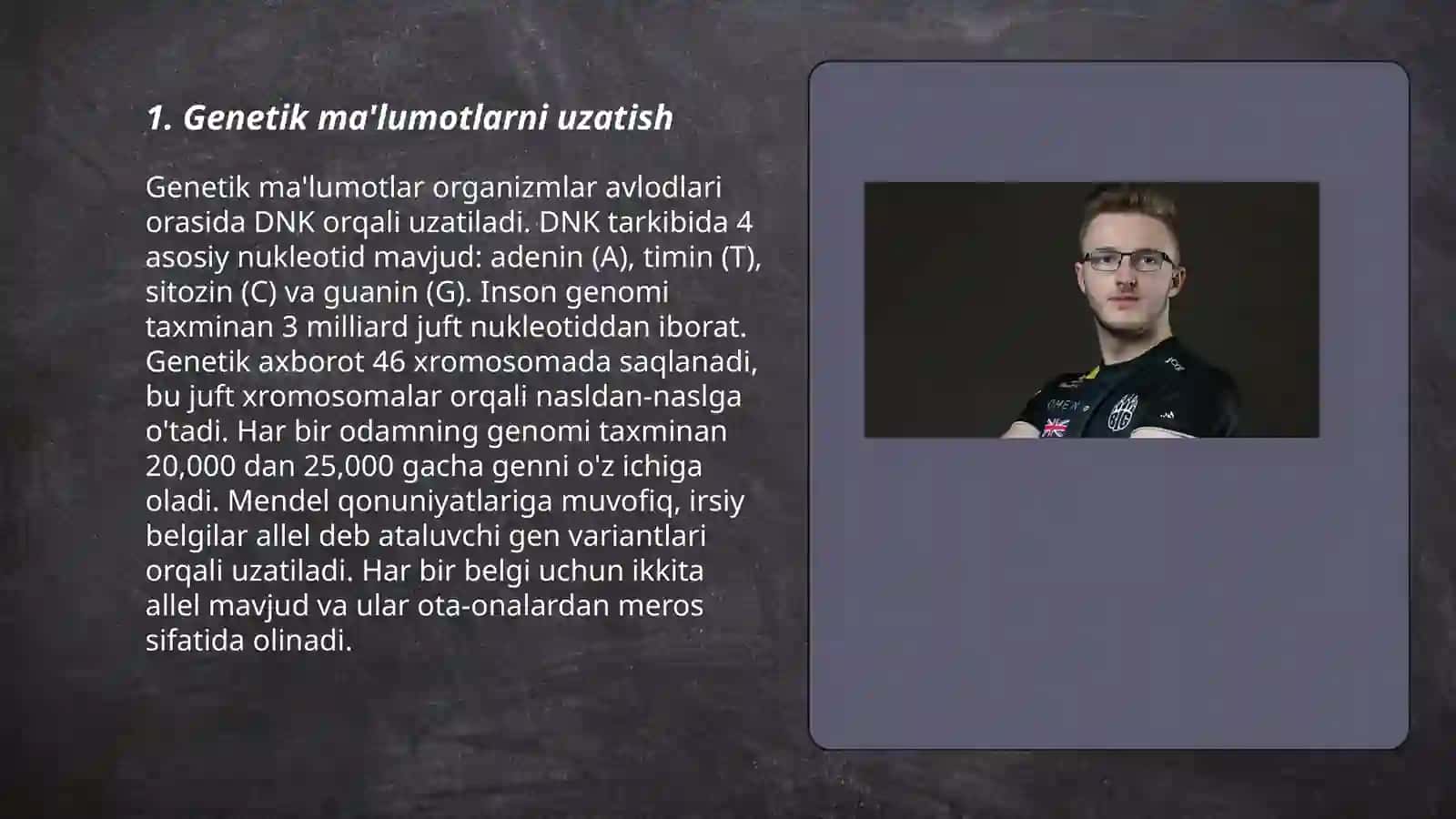 Odam organizmida oʻsish va rivojlanishning umumiy qonuniyatlari 3