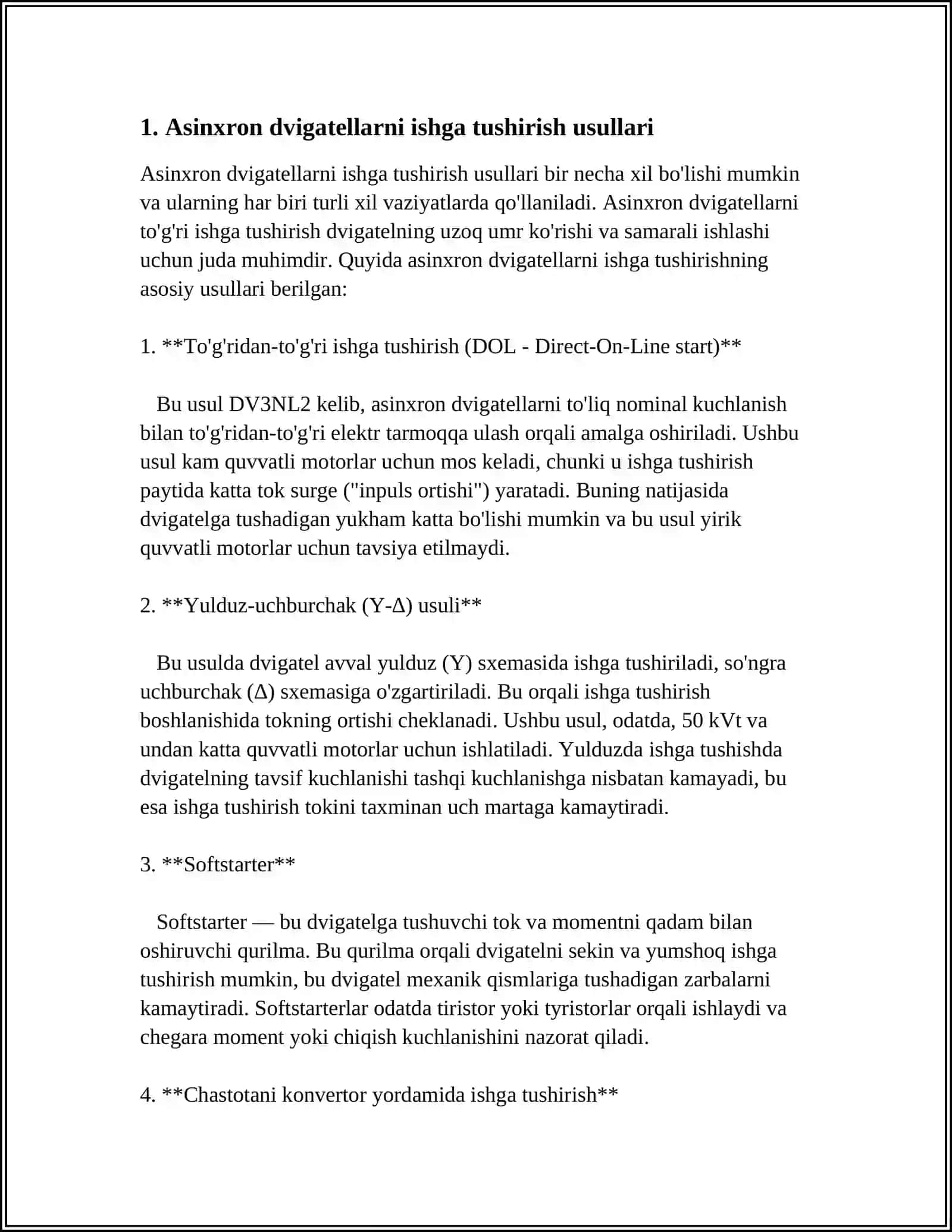 FAZA ROTORLI ASINXRON DVIGATELLARNI ISHGA TUSHIRISH SXEMALARI VA KONSTRUKSIYASI 3