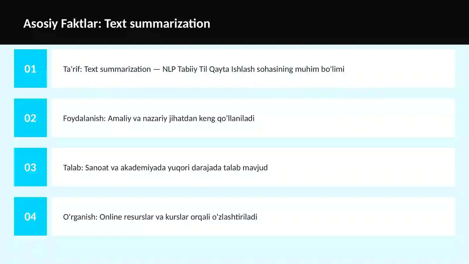 AI | NLP TABIIY TIL QAYTA ISHLASH 3