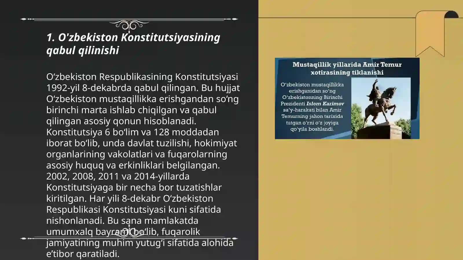 Mustaqillik Yillarida Davlat Boshqaruvi Tizimida Amalga Oshirilgan Islohotlar 3